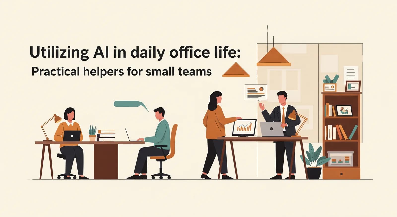 KI im Büroalltag nutzen: Praktische Helfer für kleine Teams