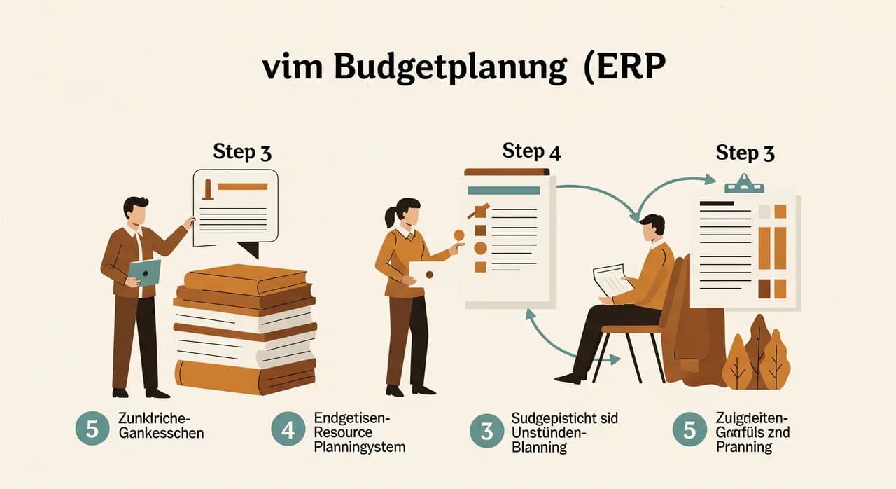 Fünf Schritte zur Budgetplanung für ein Warenwirtschaftssystem im Kleinunternehmen
