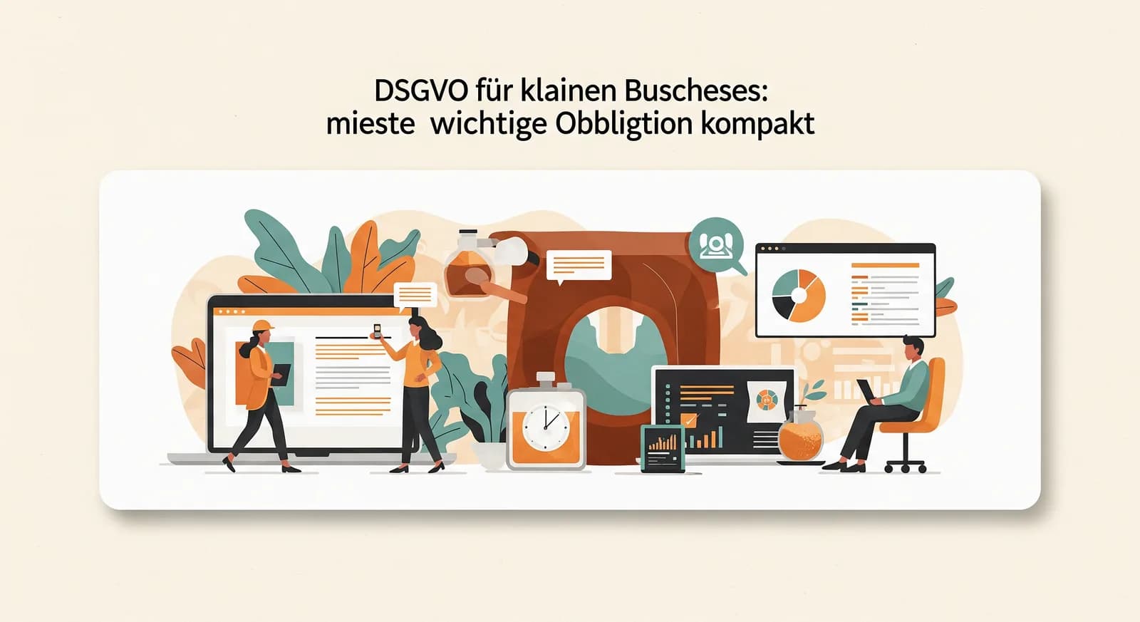 DSGVO für kleine Unternehmen: Die wichtigsten Pflichten kompakt
