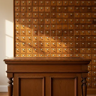 Theke der Apotheke