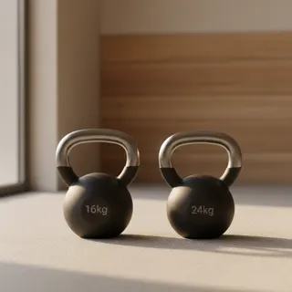 Kettlebells im Studio