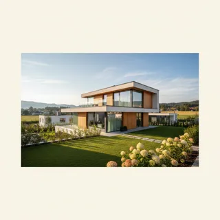 Einfamilienhaus mit Garten