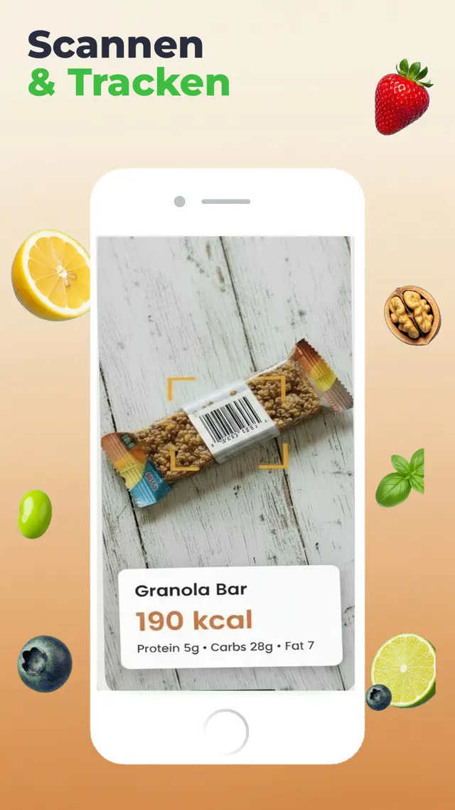 ScanFood — echter App-Store-Screenshot 2